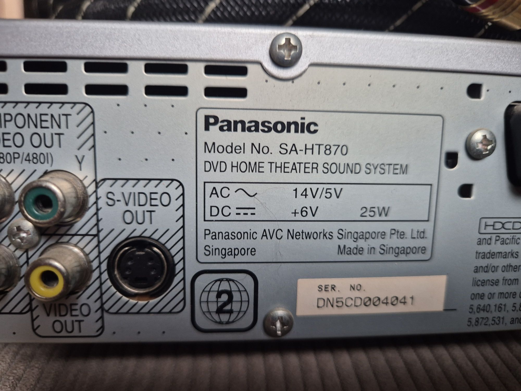 Kino domowe Panasonic sprawne