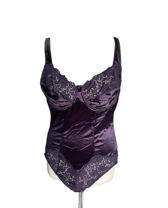Body damskie Fabrice 95C purple hot sexy bielizna erotyczna