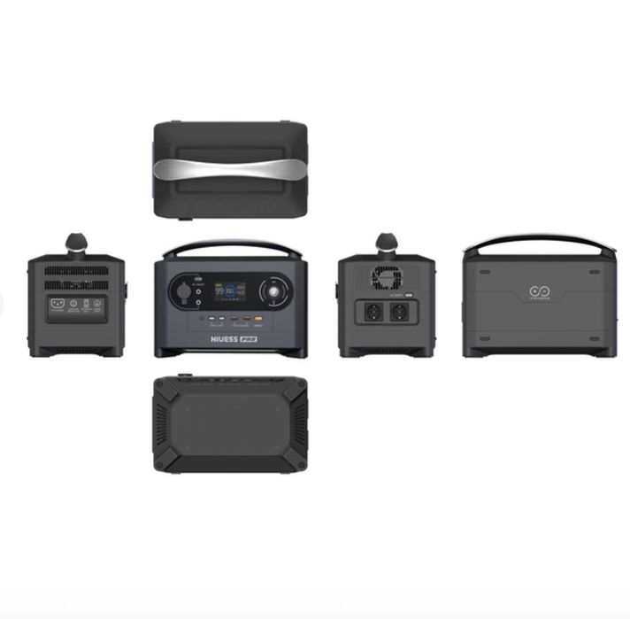 Зарядна станція Niuess NE-700 Pro 720 Вт·год 700 Вт Black