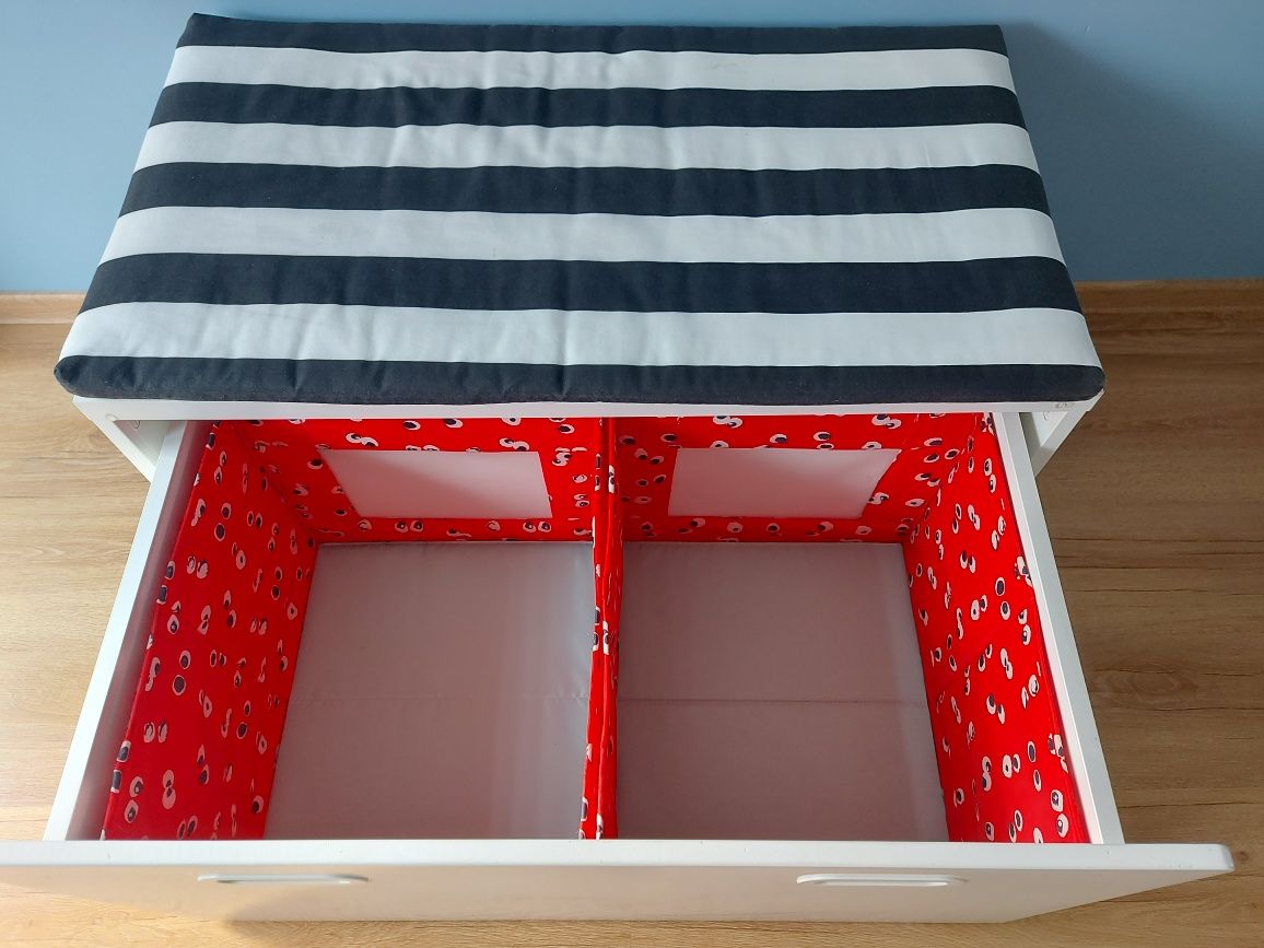 Ławka z pojemnikiem na zabawki Ikea STUVA / FRITIDS