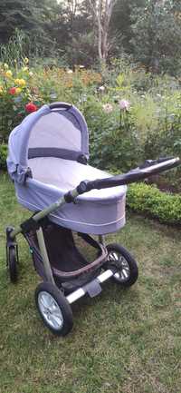 Wózek dziecięcy 2 w 1 Baby Design Lupo Comfort- szary