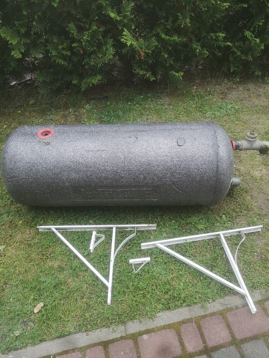 Terma bojler podgrzewacz 140l cwu podwójna wężownica z grzałką 1600w