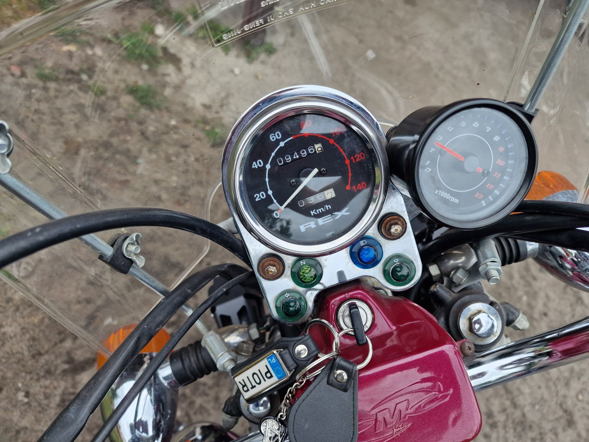 Sprzedam Chopper rex 125 cm. Stan bardzo dobry. Przebieg 9500 tyś