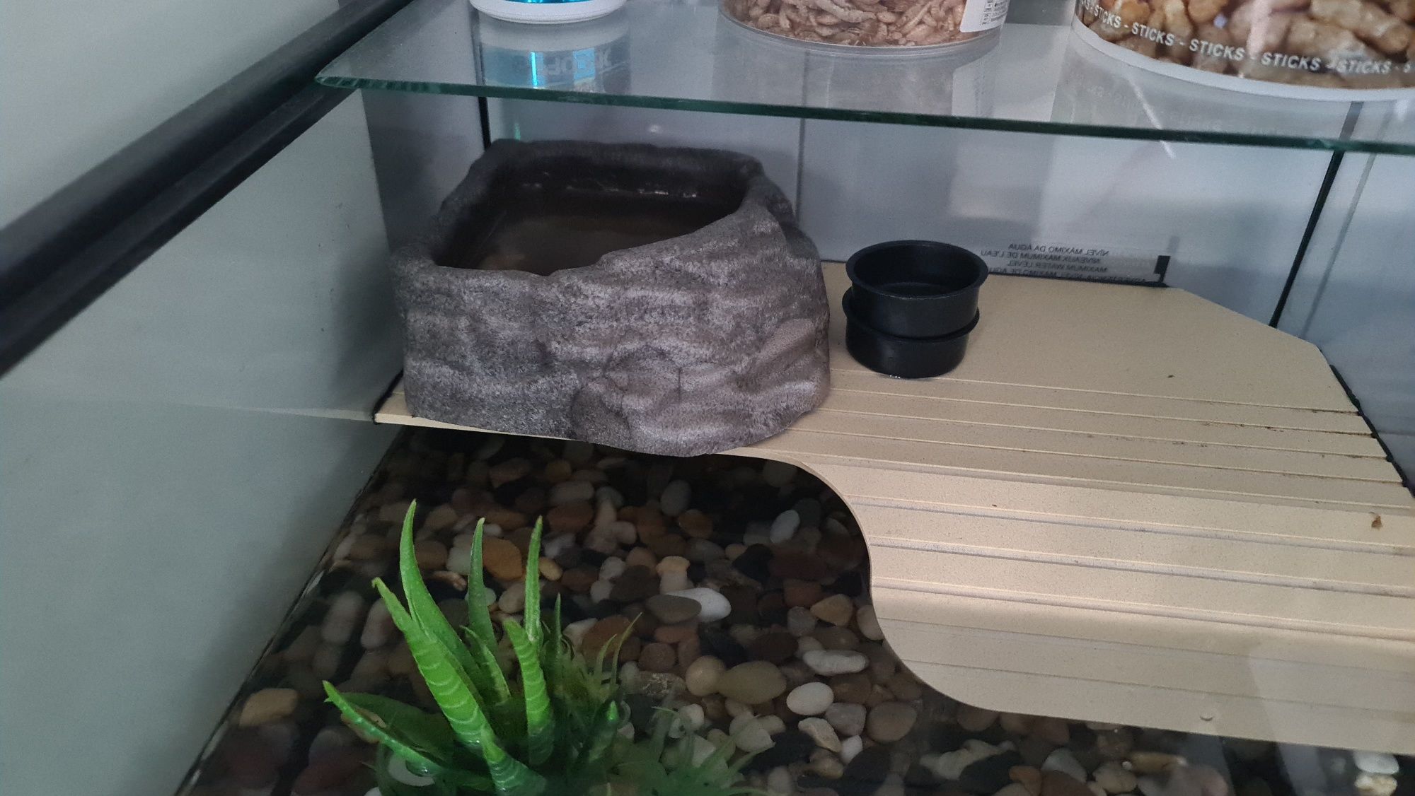 Aquário para tartarugas Tortum 55