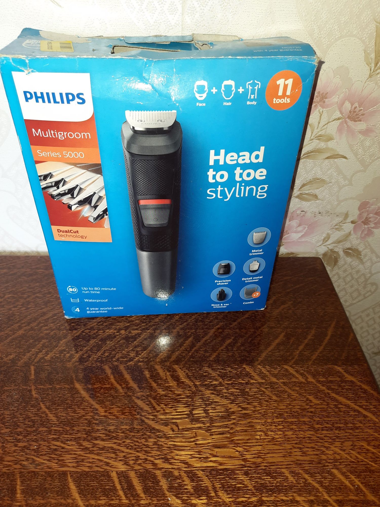 Тример для стрижки волосся PHILIPS Series 5000 MG 5730