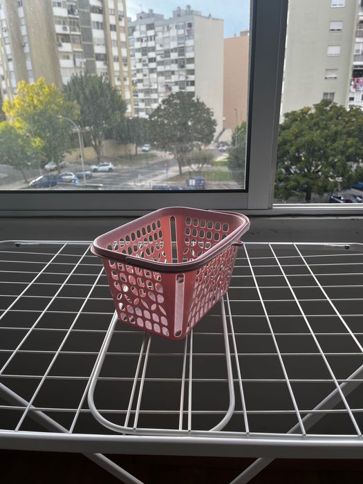 Estendal IKEA + cesto e molas