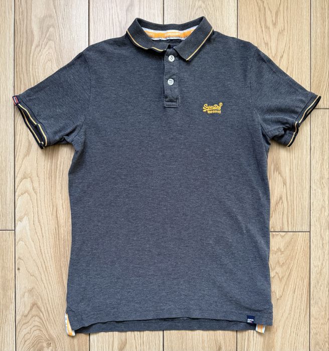 Szary T-shirt Superdry premium L