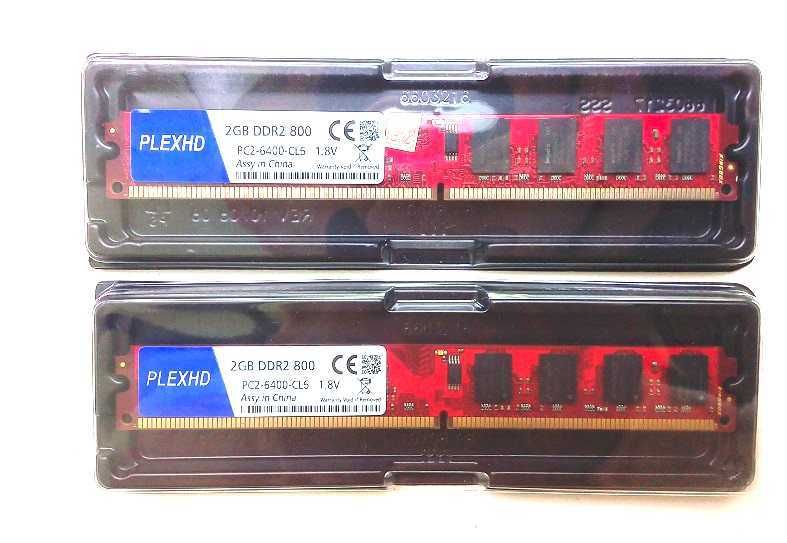 DDR2 800 МГц 4 Гб (2x2 Гб) зі скороченими таймінгами 5-5-5-15