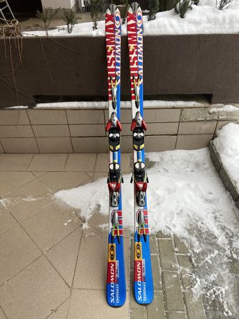 Narty Salomon CrossMax 180cm + zapięcia Salomon S914