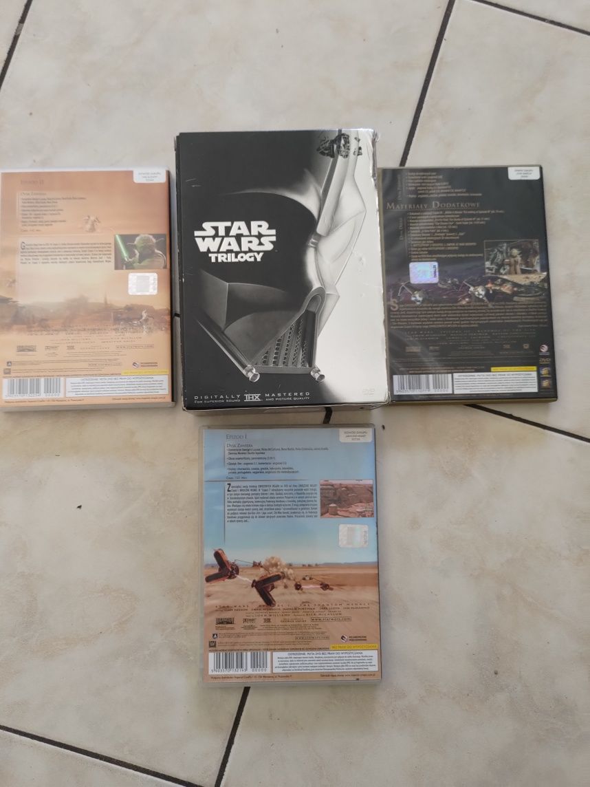 Star Wars Gwiezdne Wojny I-VI dvd