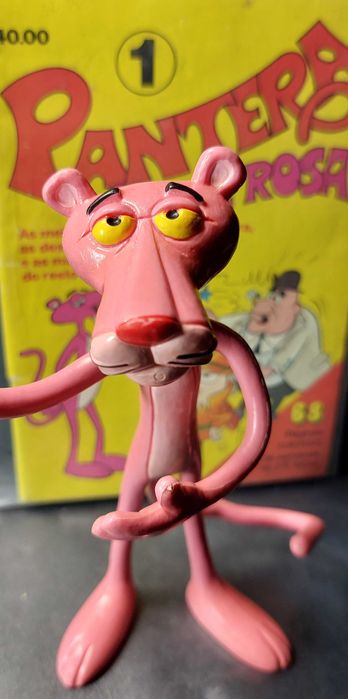 Pantera Cor De Rosa. Vintage