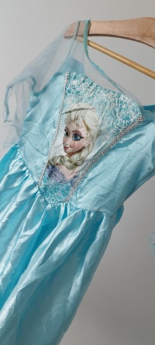 Sukienka dla dziewczynki Frozen Elza bal karnawałowy