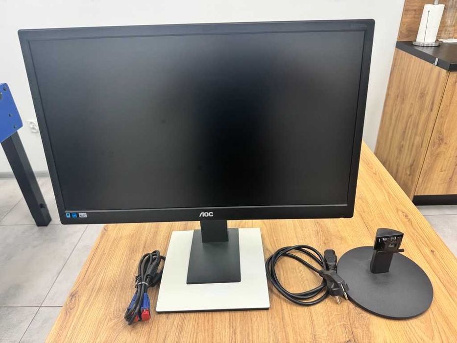 Monitor LED AOC E2270SWDN 21.5” Full HD + podstawka VESA Gratis