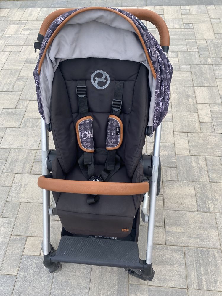 Cybex balios s 2w1, torba, folia przeciwdeszczowa i saszetka