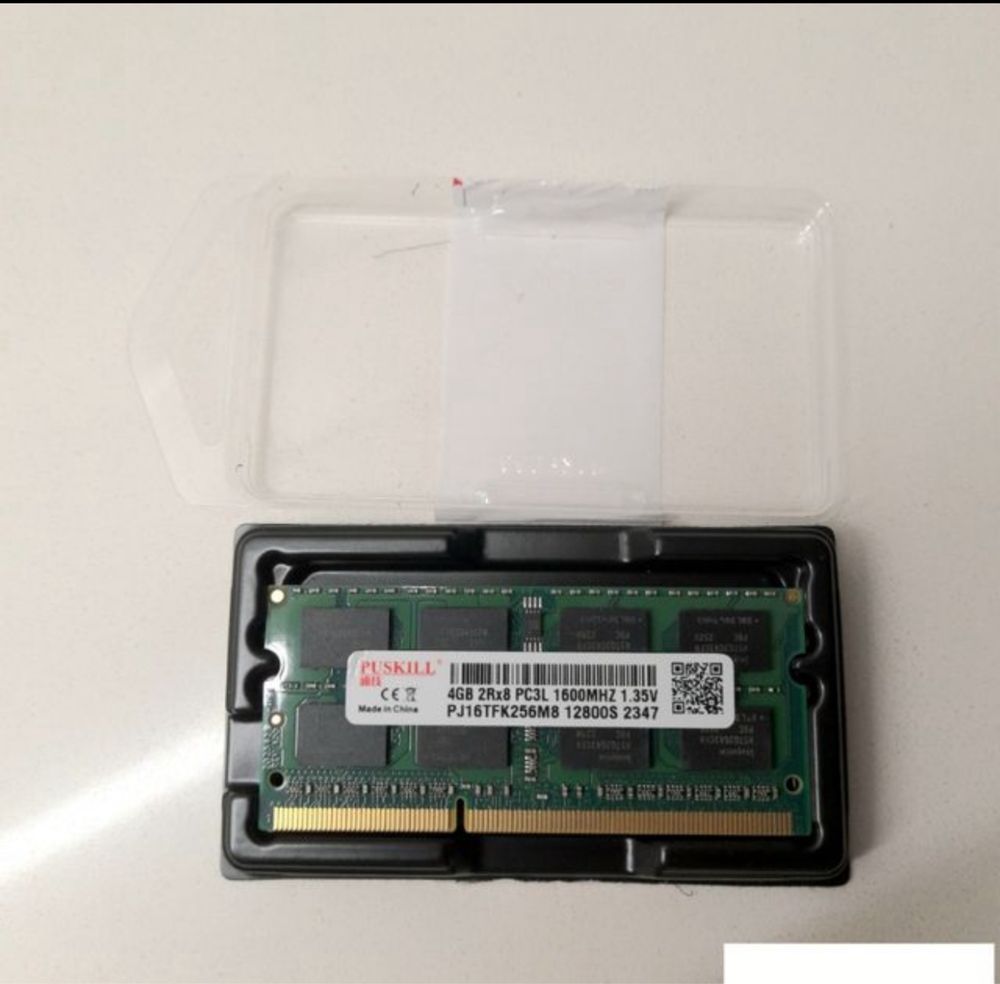 Memória Ram DDR3L  4 GB 1600 1.35 v