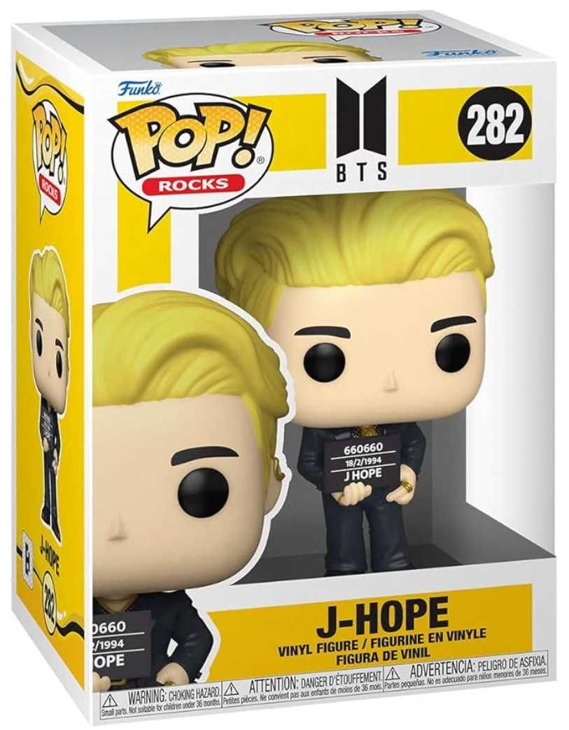 FUNKO POP J-Hope BTS 282 Novo na caixa