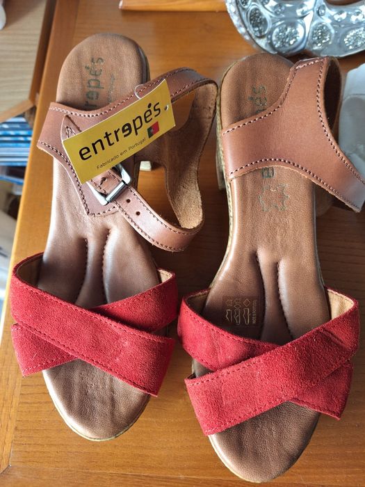 Sandálias Vermelhas T: 40 EntrePés