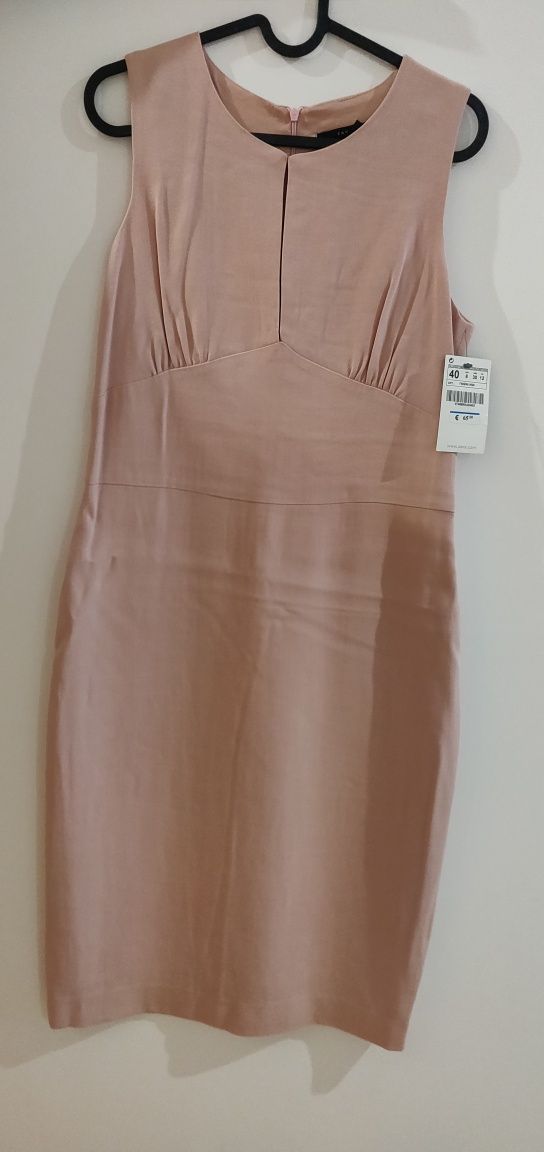 Vestido Zara em linho