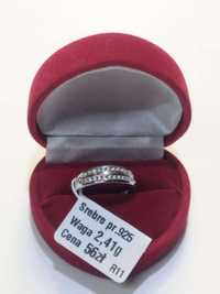 Nowy srebrny pierścionek , rozmiar 11 , Lombard Madej sc