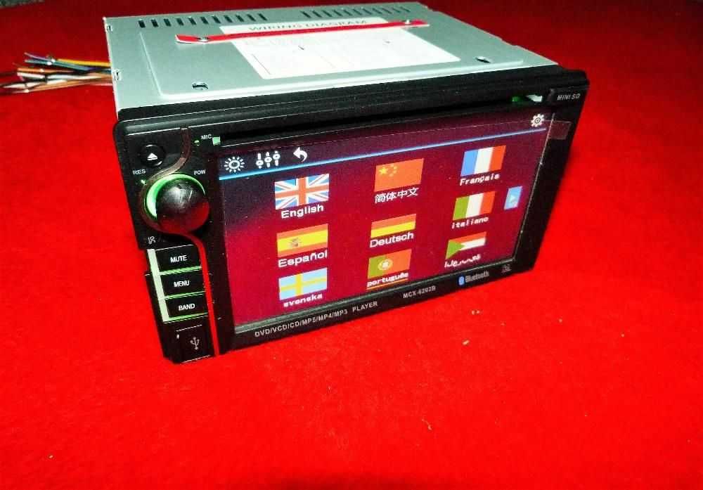 AutoRadios DVD - Táctil 6.2" - Bluetooth, USB, CD