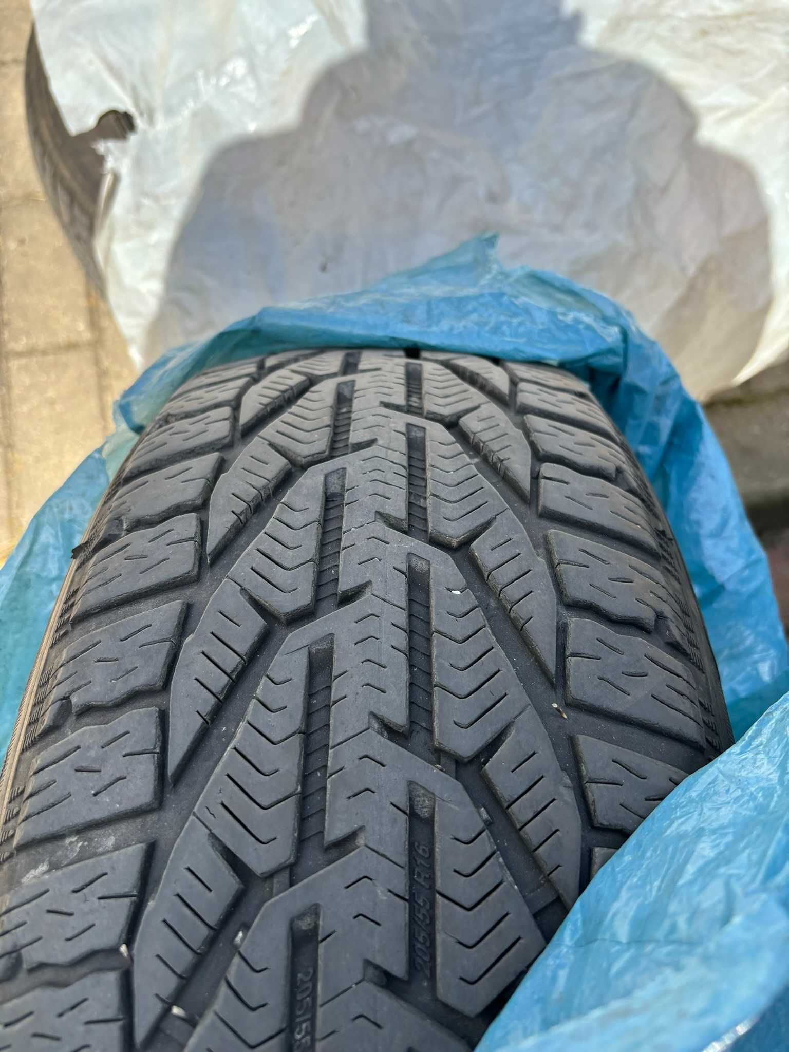 OPONY ZIMOWE STRIAL 205/55 r16 KOMPLET stan bardzo dobry