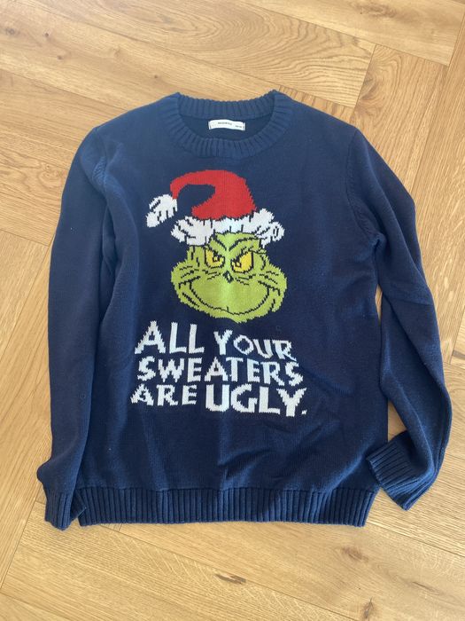 Reserved sweter Grinch 152 świeta idealny