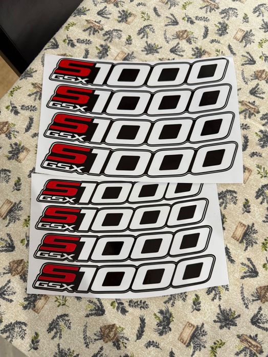Kit autocolantes para rodas suzuki gsx s1000 de 2022 em diante