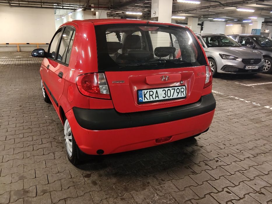HYUNDAI GETZ Lift 1.1 benzyna+LPG Klima 5-drzwi Sprawny Ekonomiczny