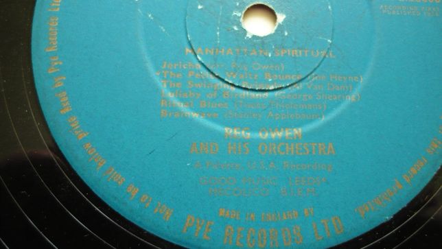 Płyta winylowa Reg Owen And His Orchestra 1958 r