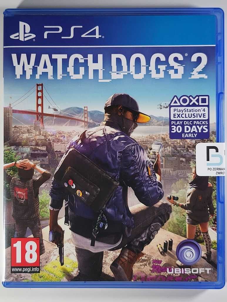 Watch Dogs 2 / PS4 / Skup - Sprzedaż / Sklep Perfect Blue / C.H. Land