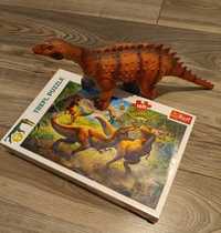 Puzzle Jurassic World + dinozaur