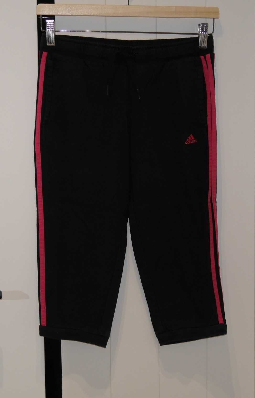 Adidas spodnie dresowe rybaczki 152