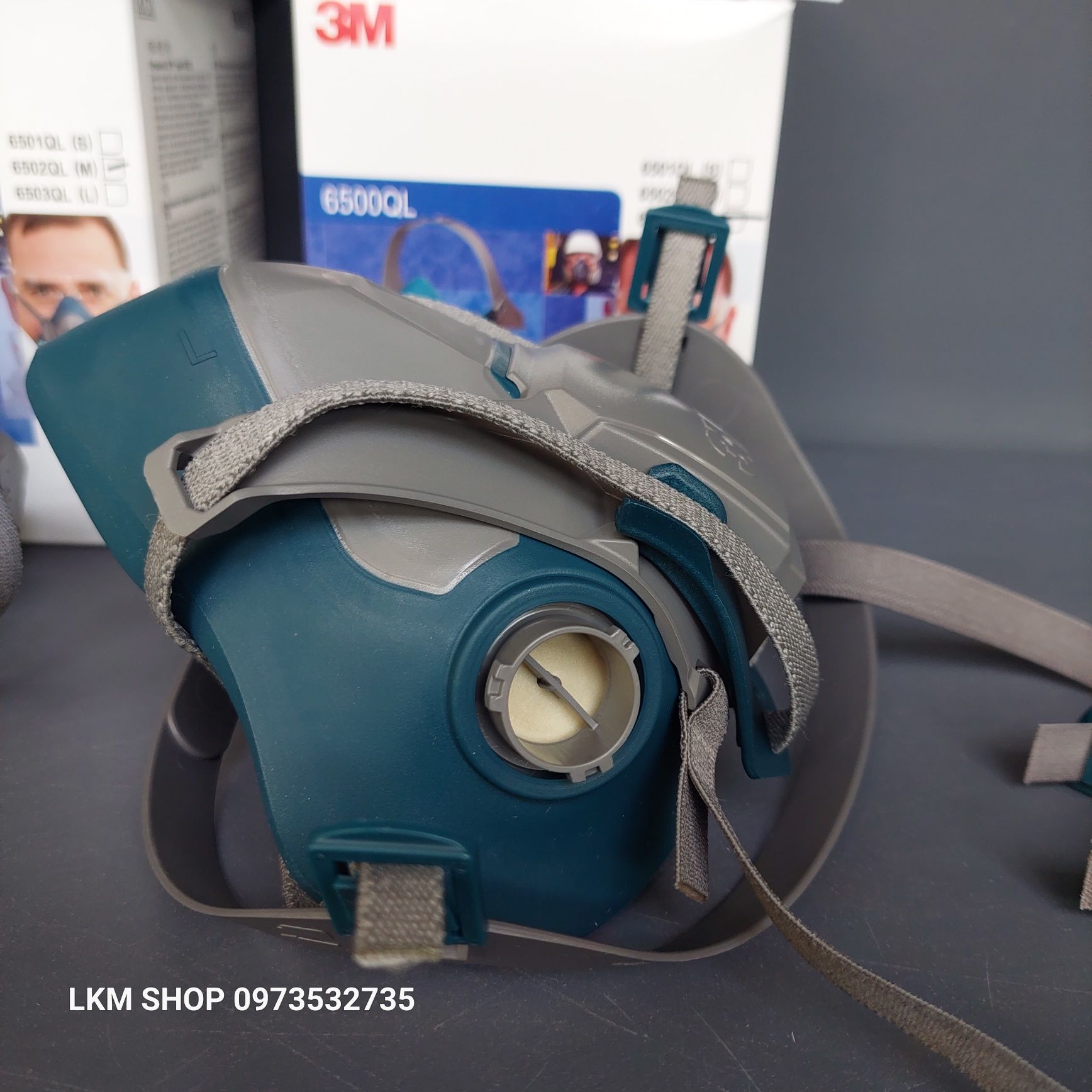 Напівмаска 3M 6502QL 6503 QL