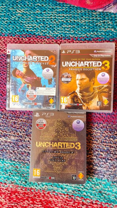 Uncharted 2 i 3 / PS3 / PlayStation 3