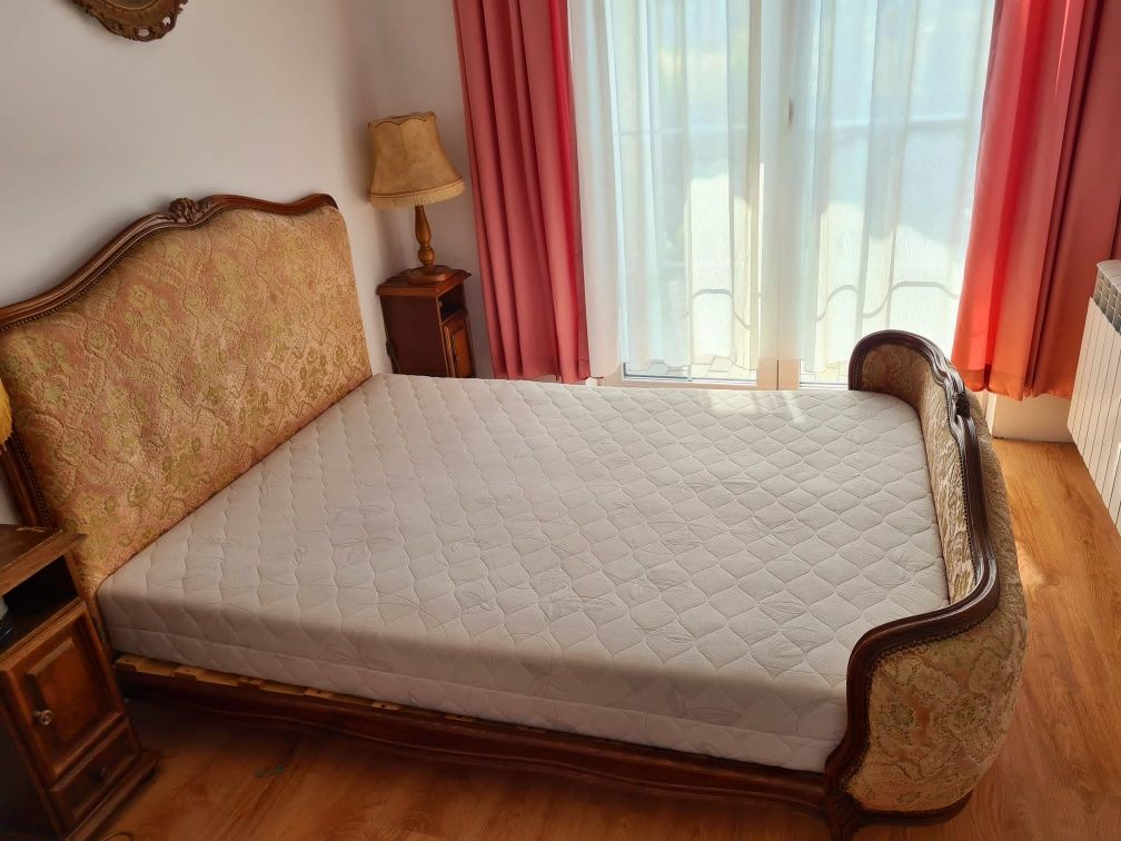 Łóżko francuskie ludwikowskie 140×190