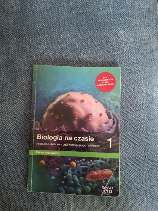Biologia na czasie 1, podręcznik, zakres podstawowy