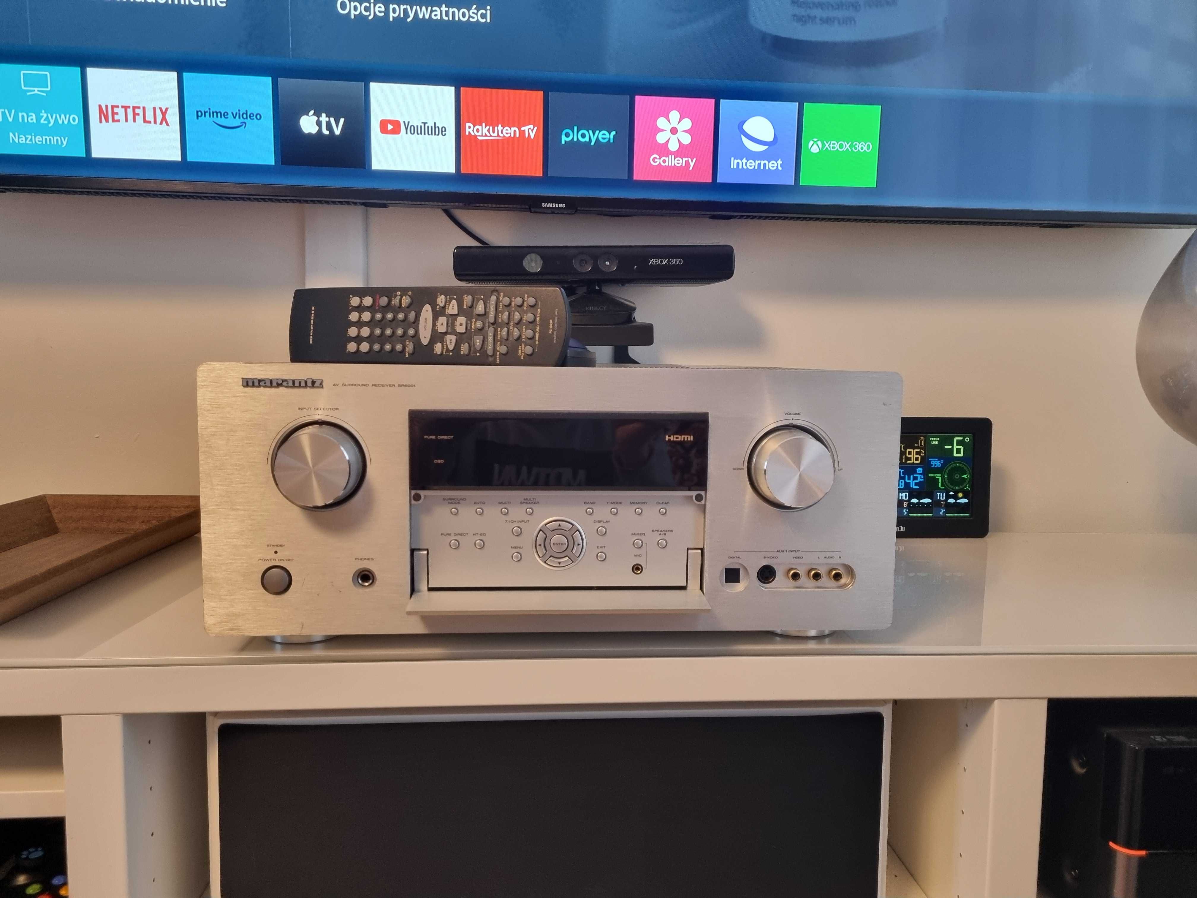 OKAZJA Amplituner wzmacniaz kino hdmi digital out Marantz sr 6001