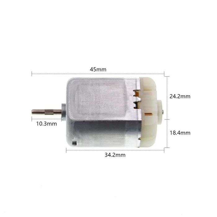 Моторчик (Электромоторчик) Mabuchi FC-280SC-20150 10 мм, 12В та "ІНШІ"