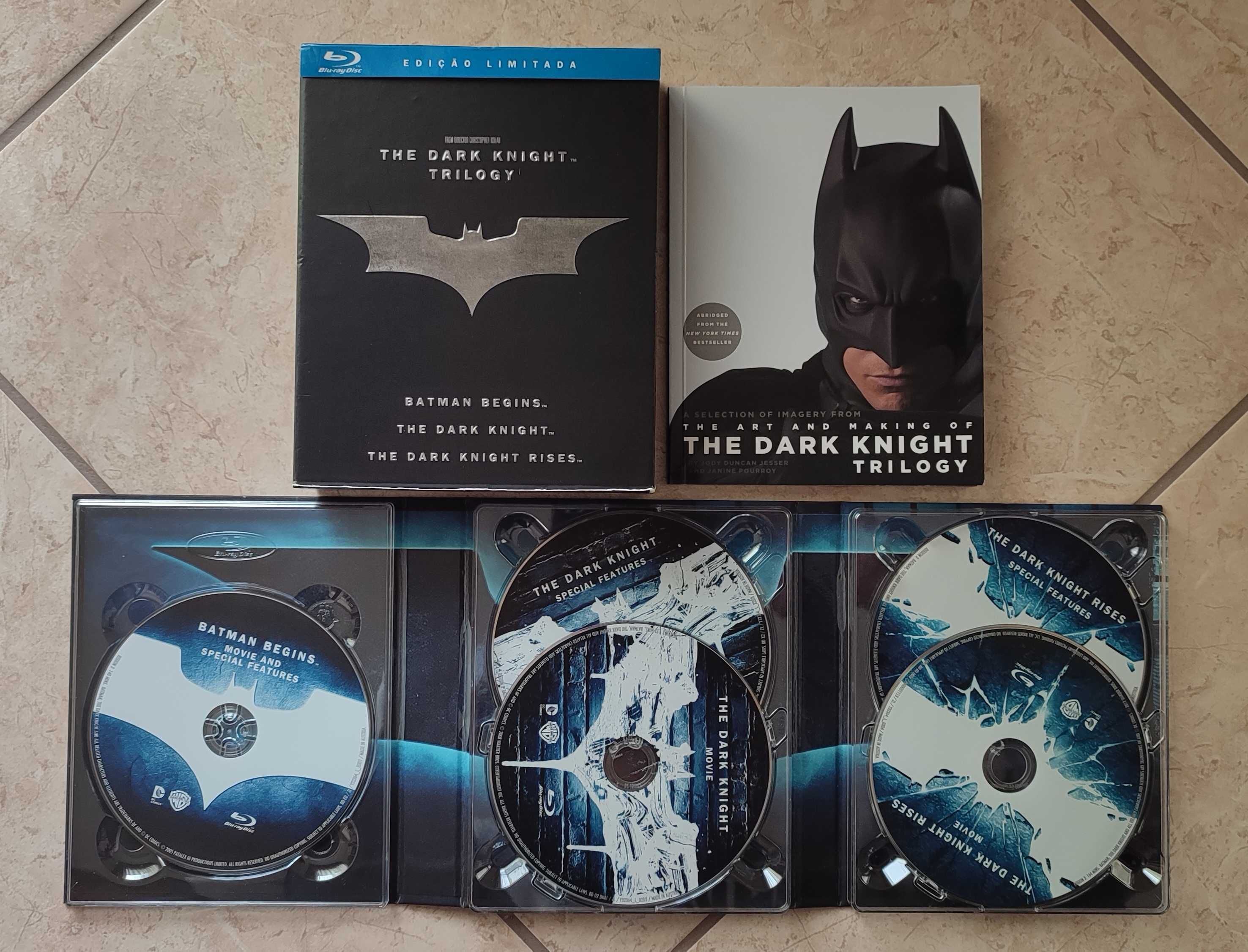 Trilogia Batman em bluray