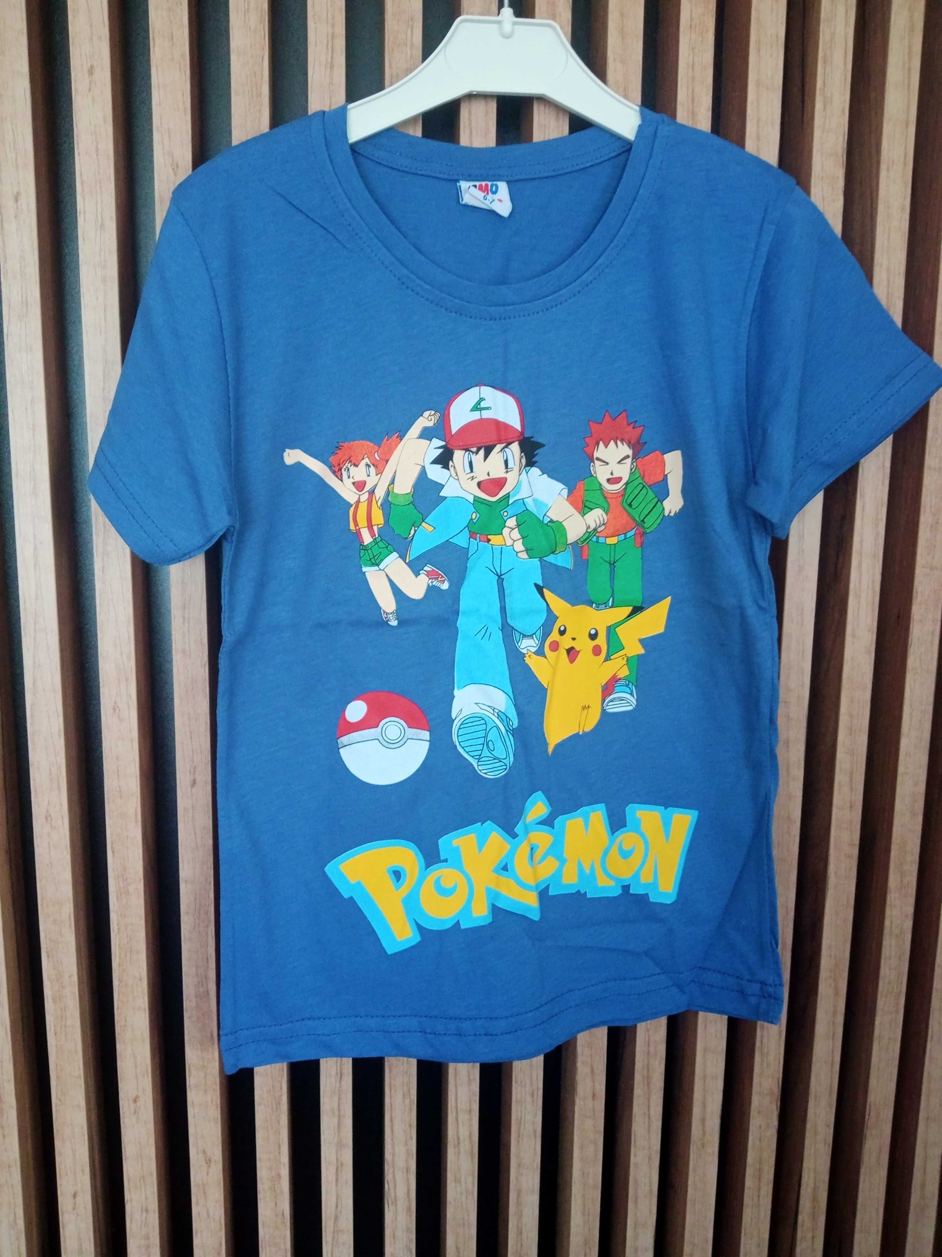 Nowa koszulka chłopięca Pokemon 116