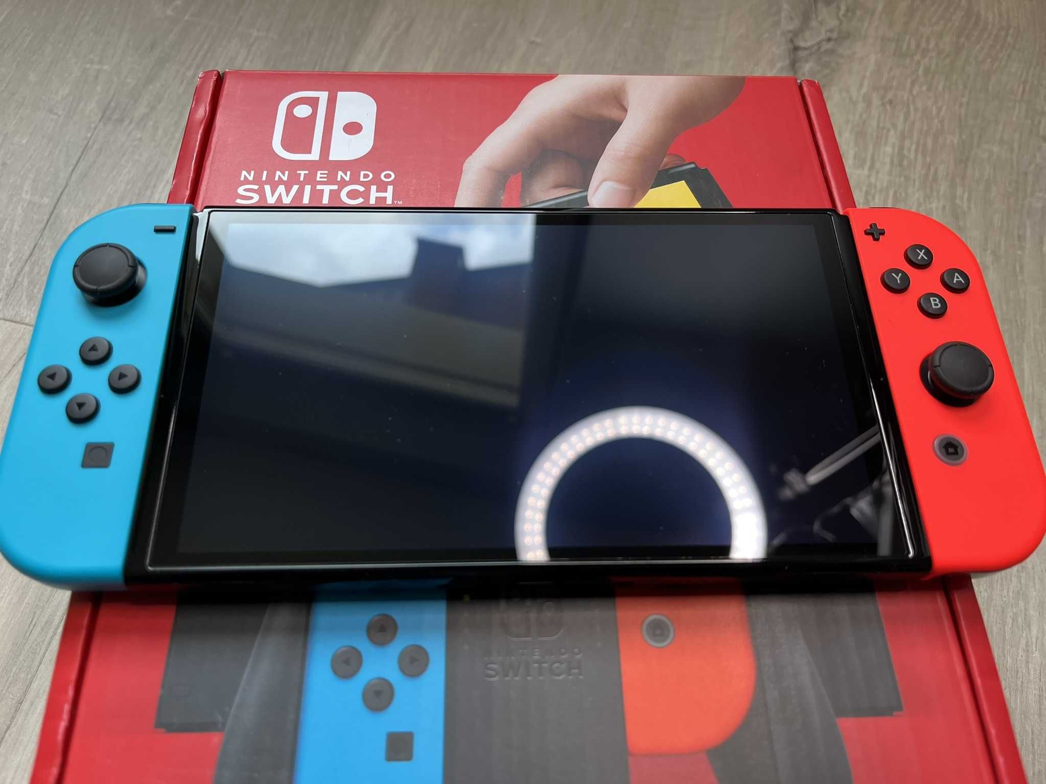 Nintendo Switch OLED - przerobiona (CFW,Atmosphere) - NOWA