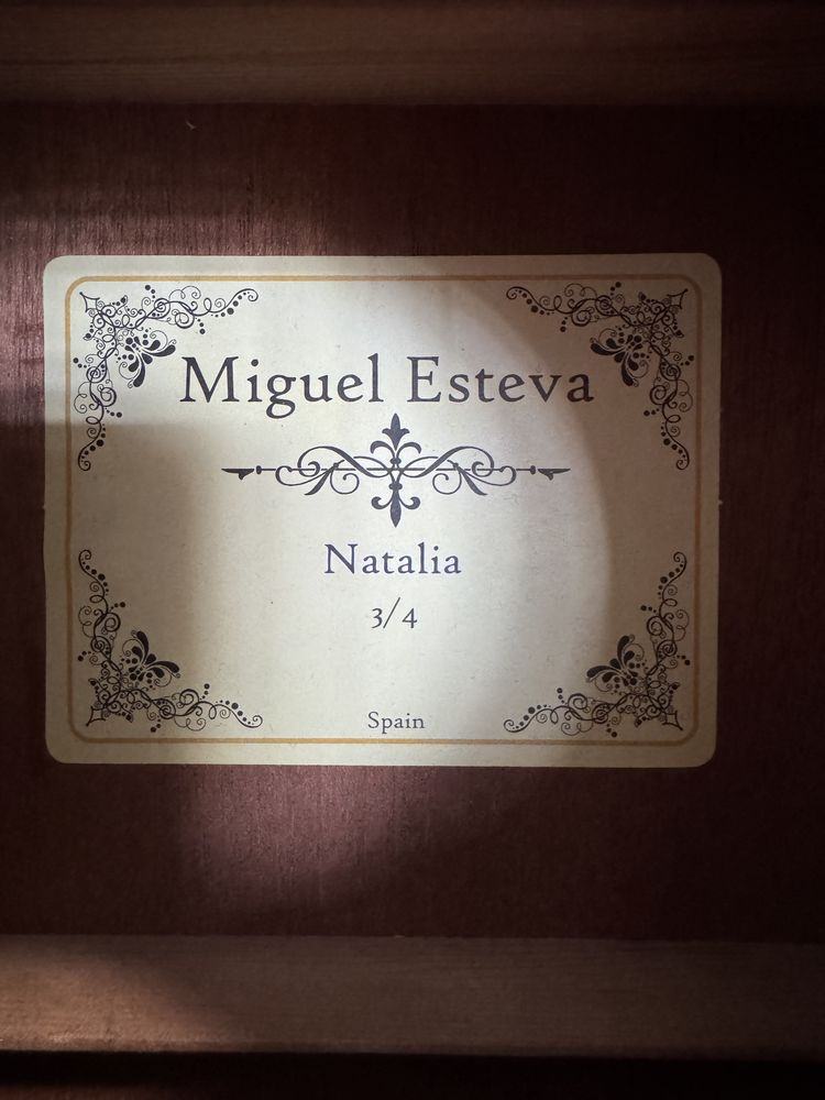 Gitara klasyczna Miguel Esteva 3/4