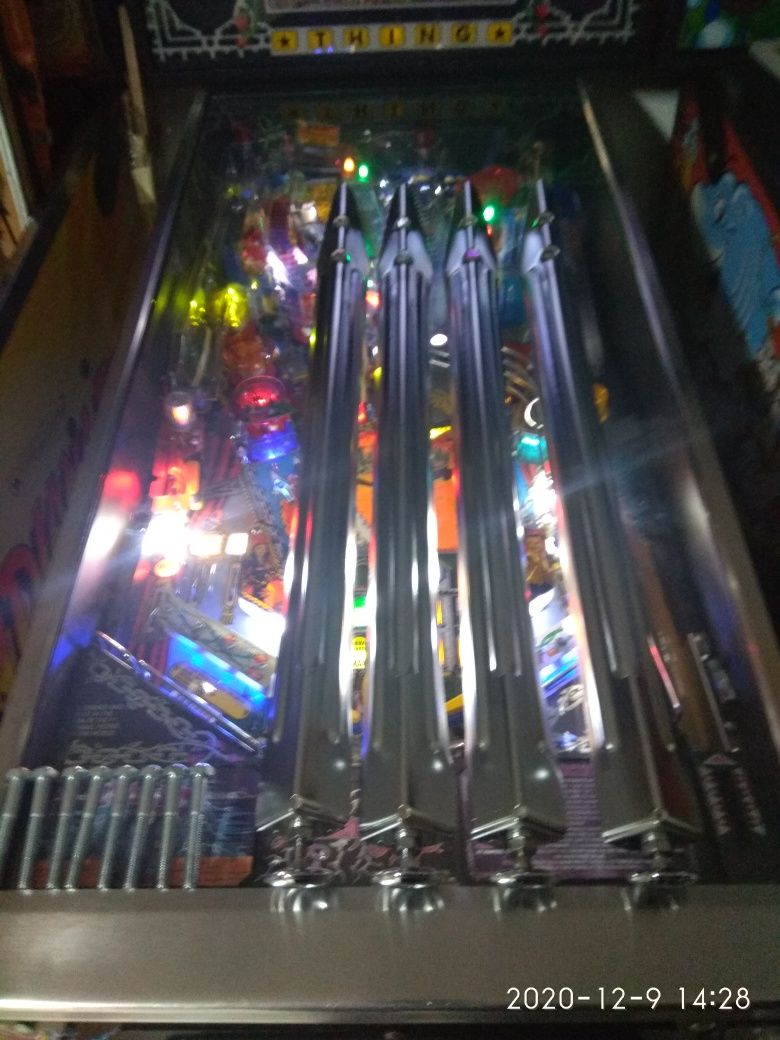 Flipper pinball arcade conjunto pernas com nivelador e parafusos