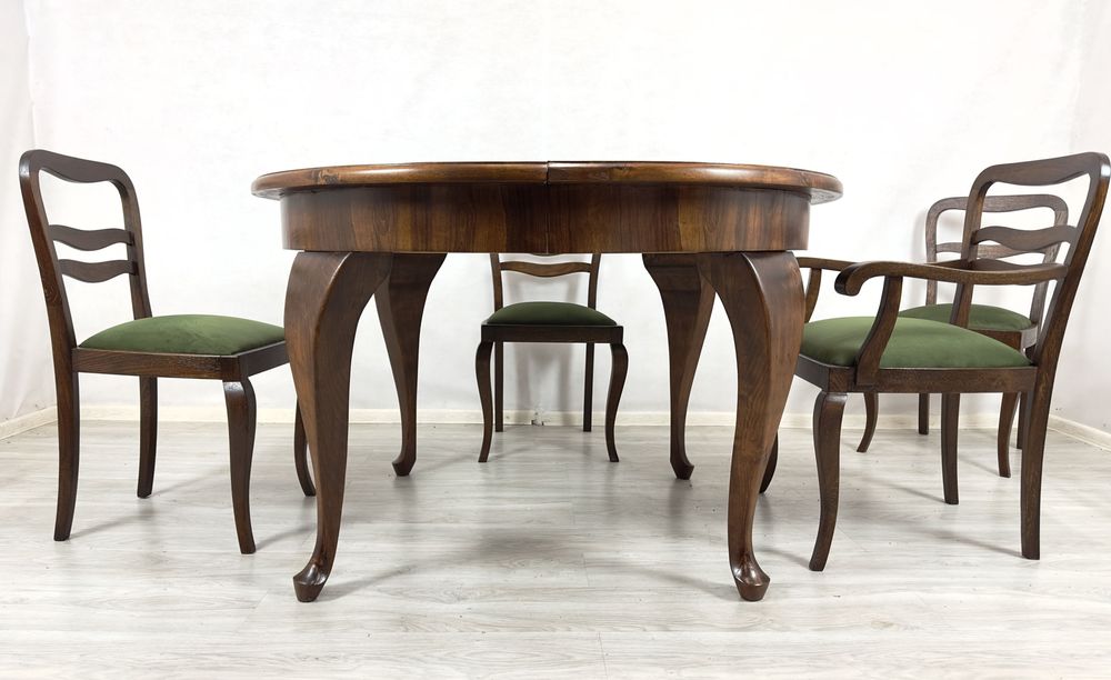 Stół Art Deco z lat 30.Rzemiosło. Funkcja. 330cm -14 osób