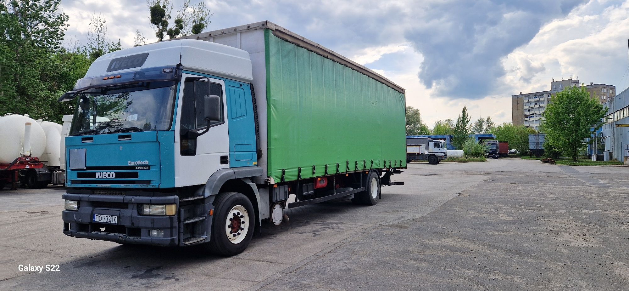 Iveco eurotech 23 europalety ładowność 10 ton