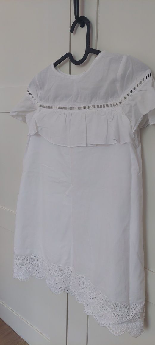Sukienka biała Reserved r. 128