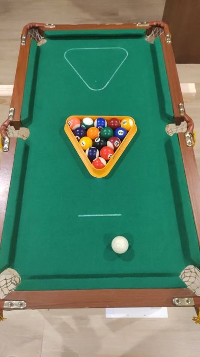 Mini mesa de bilhar