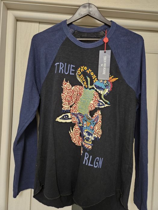 Новий чоловічій лонгслив  світшот  true religion l