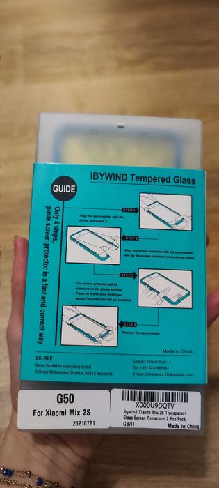 Protectores de vidro Xiaomi mi mix 2S