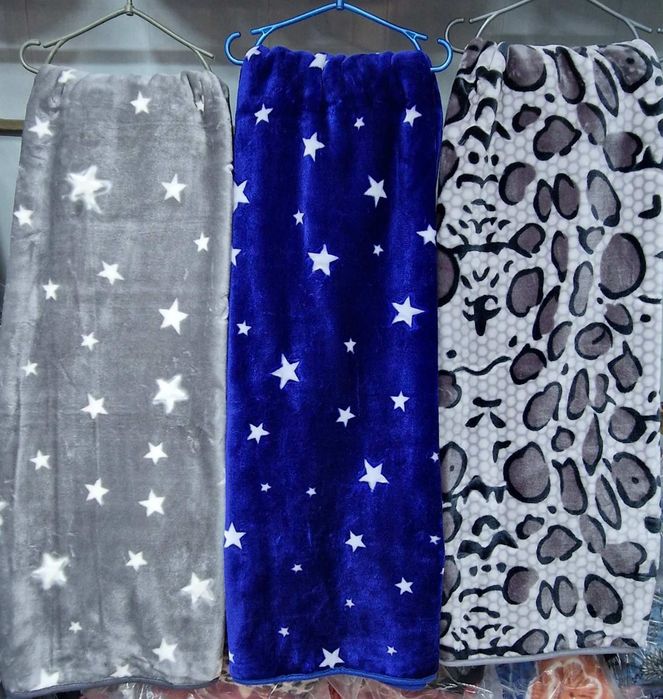 Теплі пледи Vitas 160x220. 1,9 кг. Багато кольорів.